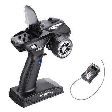 DumboRC X6 2.4ГГц 6CH радіопередавач з X6F RC приймачем для RC-пристроїв човна моделей без функції гіроскопа 58bfed1222 фото