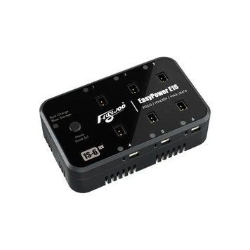 Flywoo EasyPower E16 1S MAX 1.5A*6 45W PD3.0 Зарядний пристрій для заряджання акумуляторів LiHV 1S-6 4.35V 5f3d24bff0 фото