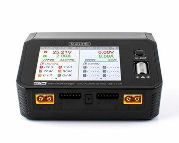 Зарядное устройство ToolkitRC M6DAC AC 200W/DC 350W x2 BV-001971 фото