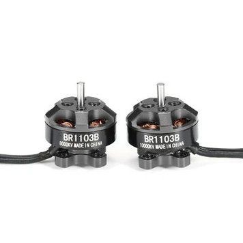 Racerstar Racing Edition 1103 BR1103B 8000KV 10000KV 1-3S Безколекторний двигун Чорний для 50-100 RC Безпілотник FPV Racing 116ca433dd фото