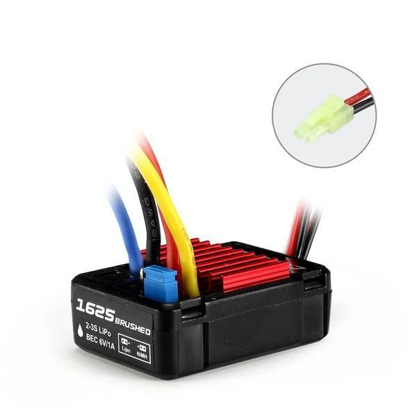 Hobbywing QuicRun 1625 25A WP1060 60A 1080 0880 80A Водонепроницаемый Контроллер с щеточным двигателем RTR для 1/8 1/10 1/16 1/18 RC Автомобилей, Грузовиков и Краулеров GD-11959-8 фото