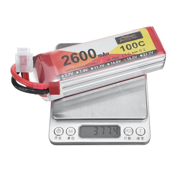 Батарея ZOP Power 18.5V 2600mAh 100C 5S LiPo T Plug для радиоуправляемой машины GD-15176 фото