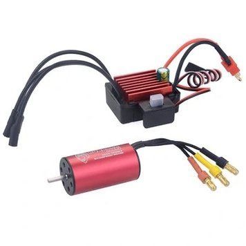 Surpass Hobby Diamond Seriers Waterproof 2040 3200KV Безщітковий Двигун з 35A ESC для 1/16 1/18 RC Транспортних засобів 3e441a6831 фото
