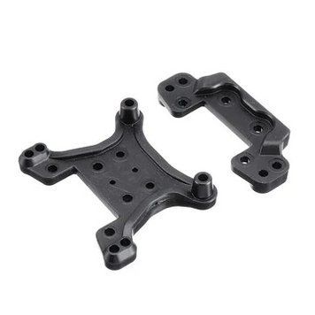 2PCS Wltoys 124018 1/12 Автомобіль RC Запасна Передня задня Пластина під демпфер 1856 Модель автомобіля Частини c7e4bb792f фото