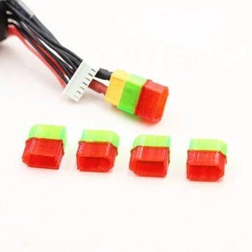 5Pcs QY3D TPU защитный чехол для разъема AMASS XT60 для запасных частей липо-батареи для гоночных дронов RC FPV 2dbb48bf0f фото