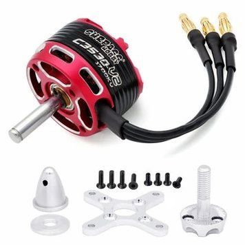 SURPASS-HOBBY Серія C35 V2 C3530 1100KV / 1400KV / 1700KV мотор без щітки Outrunner 2-4S для RC літака b11a811e65 фото