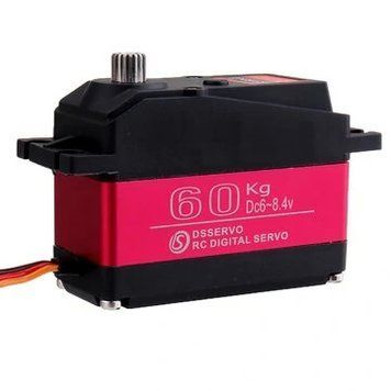 DSSERVO DS5160 HV 60 кг 180&deg;/270&deg; 18T Металева передача Дигітальний сервопривід для 1/5 Redcat HPI Baja 5B SS RC автомобіль Сумісний із SAVOX-0236 LOSI XL 5T 5bd2b9a3b5 фото