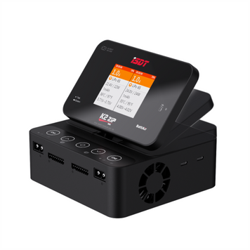 ISDT K2 ZIP AC 200W / DC 500Wx2 Двойной Смарт Зарядное Устройство с 2.8 дюймовым IPS ЖК экраном для 1~8S LiFe Lilon LiPo 1~7S LiHv ULiHv Батареи GD-15074-4 фото