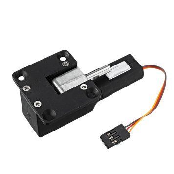 Металеве електричне шасі, що забирається, з редукторним керуванням CNC DIY для радіокерованого літака. GD-14434-1 фото