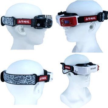 Ручна графітна пов'язка для окулярів DJI V1 V2 2 Walksnail SKYZONE Cobra Dominator HDO3 Walksnail Avatar HD Goggles X a7465507db фото