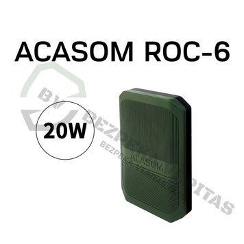 Комплект виносна антена ACASOM ROC-6 + Кабель RG-8 20м N-TYPE - QMA BV-001797 фото
