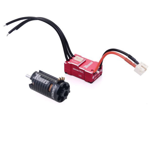 Превзойди Хобби ROCKET 1410 Мотор без щеток 18A ЭСК Набор автозапчастей для RC автомобилей GD-14689-2 фото