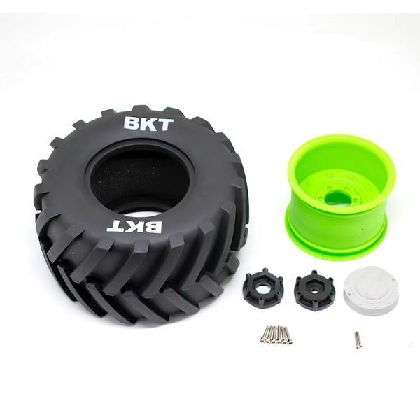 2 шт. Шини Monster Truck з регульованими колесами 14 мм / 17 мм для 1/8 LOSI LMT W66 KYOSHO Axial RC Cars Vehicles Моделі Запчастини GD-14889-1 фото