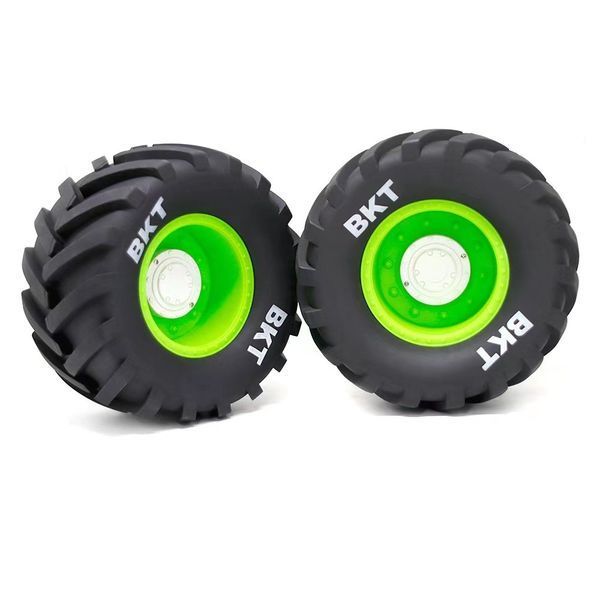 2 шт. Шини Monster Truck з регульованими колесами 14 мм / 17 мм для 1/8 LOSI LMT W66 KYOSHO Axial RC Cars Vehicles Моделі Запчастини GD-14889-1 фото