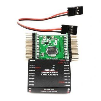 16CH SBUS до PWM/PPM декодеру сигналу для приймача Futaba Frsky 3c91032443 фото