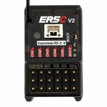 Radiomaster ER5C V2 2,4 ГГц 5CH ELRS PWM RX приемник для радиоуправляемых самолетов, автомобилей, лодок для р/у МТ12 контроллера 22c1526517 фото