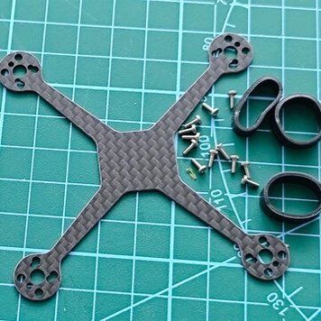 Запасні частини та аксесуари Mobula8 Зміцнена базова плита для дронів Mobula8 RC FPV Racing 56e6bb6155 фото