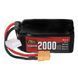 Акумулятор ZOP Power 11.1V 2000mAh 120C 3S LiPo з роз'ємом XT60 для радіокерованих дронів