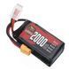 Акумулятор ZOP Power 11.1V 2000mAh 120C 3S LiPo з роз'ємом XT60 для радіокерованих дронів