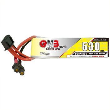 Gaoneng GNB 15.2V 530 мАг 90C 4S LiPo акумулятор з роз'ємом XT30 для Beta95X Beta85X Beta75X Toothpick Drone CineBee Cine Whoop Cinelog, Cinewhoop GD-12754 фото