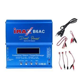 IMAX B6AC 80W 6A Обновленный балансировочный зарядный устройство с разрядом для аккумуляторов Lipo/Li-ion/LiFe/NiMh 2c33267f53 фото