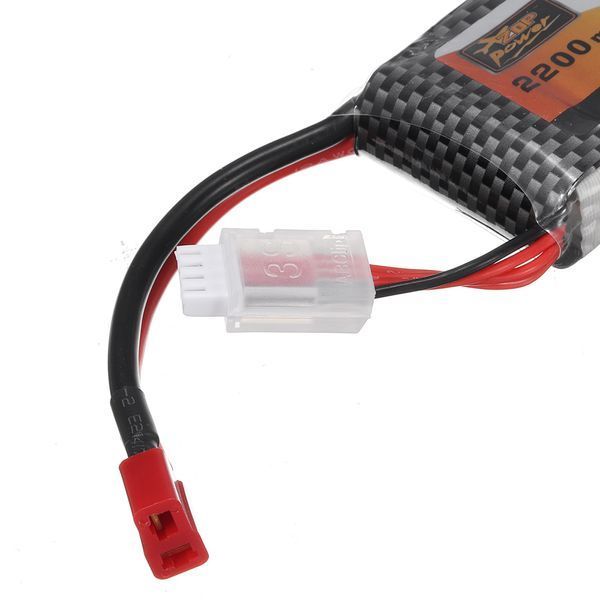 ZOP Power 11.1V 2200mAh 35C 3S Lipo акумулятор T Plug для RC моделей GD-14958 фото