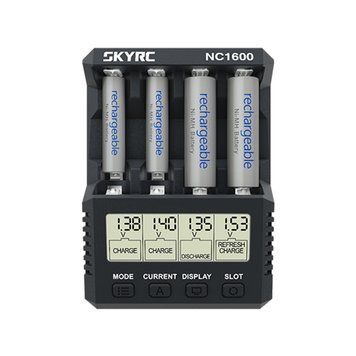 Зарядное устройство и анализатор аккумуляторов SKYRC NC1600 для батареек AA / AAA NiMH / NiCD ac30f10f54 фото