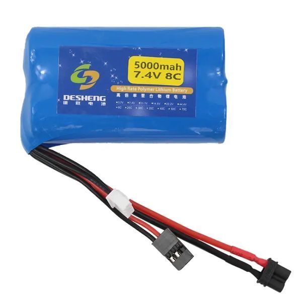 Пульт RadioMaster TX12 MKII ELRS M2 + Акумуляторна батарея на 5000 mAh 7.4V HRBV-000959 фото