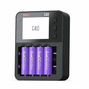 ISDT C4 EVO 36 Вт 8A 6-канальное интеллектуальное зарядное устройство для аккумуляторов с USB-выходом для 18650 26650 26700 AA AAA-батарей 5cad21fbe5 фото