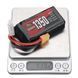 Аккумулятор ZOP Power 11.1V 1350mAh 150C 3S LiPo с разъемом XT60 для дронов RC