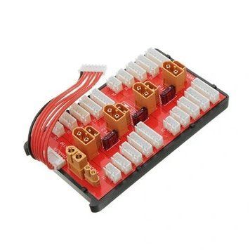 2 В 1 PG Паралельна плата заряджання XT30 XT60 Plug Підтримка 4 пакетів 2-8S Lipo акумулятора 3d82903529 фото