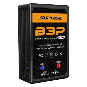 SUPULSE B3P AC 100-240V 2000мА 25Вт Зарядное устройство для балансировки батареи Lipo 2S 7.4V 3S 11.1V 5c9add9585 фото