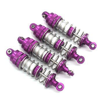 4PCS Обновленные металлические части масляных амортизаторов для MNRC MN128 MN86s G500 1/12 RC автомобилей моделей запасные аксессуары 9a9304369d фото