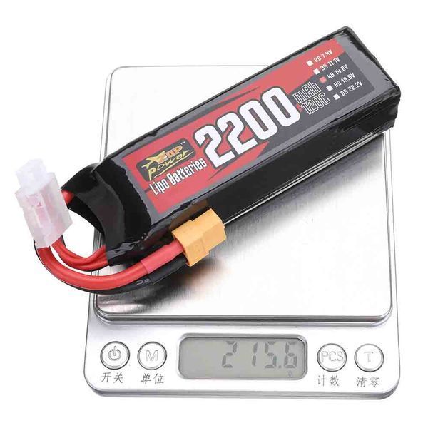 ZOP Питание 14.8В 2200мАч 120C 4S LiPo Батарея XT60 Разъем с адаптером для РК Дрон GD-15259-1 фото