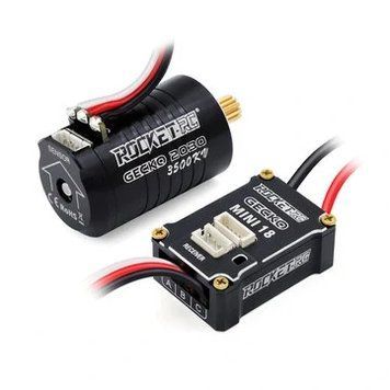 Surpass Hobby ROCKET RC GECKO MINI 2030 3500KV Сенсорний Безколекторний Двигун та 30A ESC для Trx4m FCX18 FX118 1/18 Rock Crawler Віддалене Управління Автомобілі Моделі Запчастини f5a1c4d945 фото