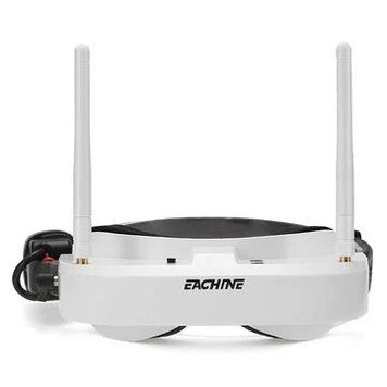 FPV-окуляри Eachine EV100 5.8G 72CH 720*540 з подвійними антенами та вентилятором, корпусом для батареї 18650 для RC-дрону eff6e6afe2 фото