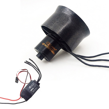 QX-MOTOR 30-mm вентилятор со 6-лопастным конструкцией и бесколлекторным двигателем QF1611-14000KV для RC самолета на 2-4S GD-12922-2 фото
