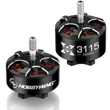 1 шт/4 шт. Мотор Hobbywing XRotor 3110 900KV 1150KV / 3115 900KV 1050KV 4-6S з валом M5 безщітковий для FPV дронів 8 дюймів/9 дюймів/10 дюймів 687fcf8001 фото