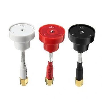 Realacc Pagoda RHCP антена 65 мм 5.8G 5dBi панельна пластина омніканальна спрямована FPV коротка антена для RC дрону 50c18961a1 фото