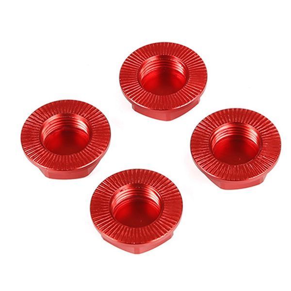 ROFUN 970141 970142 970143 Металева гайка для замка колісної втулки 4 шт. для 1/5 LT Kingmotor X2 Losi 5ive-t DDT FID запчастини для моделей RC-автомобілів GD-14822-3 фото