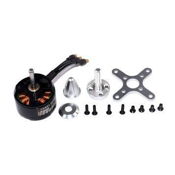 SURPASS Хобби C3530 1100kV/1400kV/1700kV Бесколлекторный мотор-аутруннер для RC самолета Фиксированная крылья ЕДФ охлаждаемые вентилятором. GD-10877-2 фото