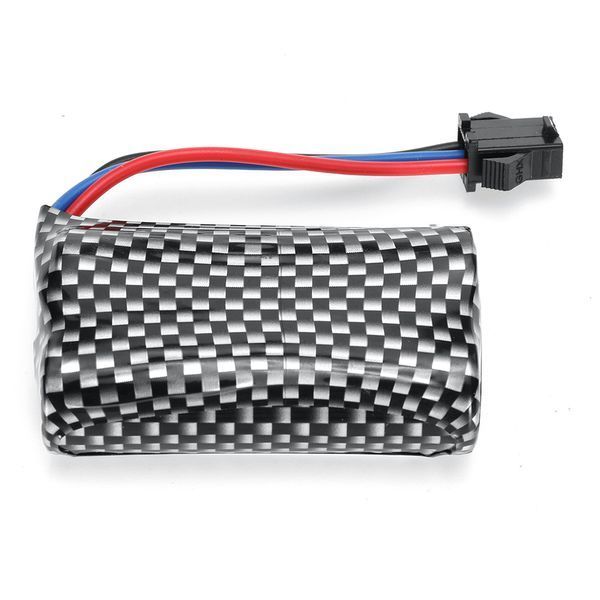 JJRC C8812 Дрифт RC Танка Части 7.4В 500мАч 3.7Втч Li-ion Аккумулятор SM Разъем Внедорожный Грузовик Автомобили Модели Запасные Аксессуары GD-10405 фото