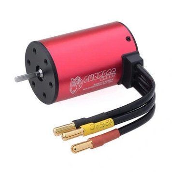 Surpass Hobby Водонепроникний двигун для автомобілів RC без щітки 3660 3,175 мм 2200KV 2600KV 3100KV 3500 4200KV для запчастин автомобілів RC масштабу 1/10 d1a4b245bc фото