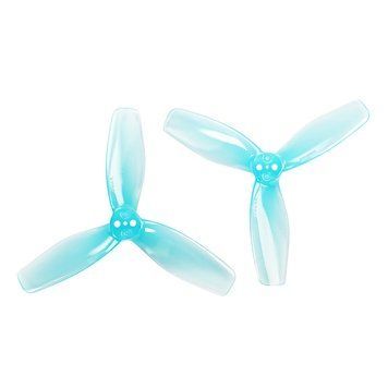 2 пары / 6 пар Gemfan 3024 3 дюйма 3-лопастные PC пропеллеры с отверстиями 1,5 мм для дронов FPV Racing,совместимы с моторами 1408 3950KV GD-13295-2 фото