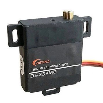 Цифровий сервопривід Corona DS239MG для тонких металевих крил, металеве корпусне виконання, 4,6 кг/0,15 сек/22 г, дистанційне керування для планерів 268bcb6e4e фото