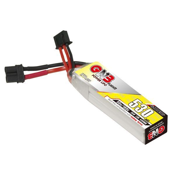 Gaoneng GNB 7.6V 530mAh 90C 2S LiHV Lipo аккумулятор XT30 разъем для Happymodel Mobula 8 Sub250 Nanofly20 Mobula8 TinyGo CRUX3 FPV гоночного дрона GD-15208-3 фото