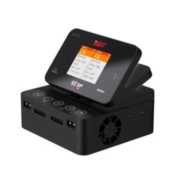 ISDT K2 ZIP AC 200W / DC 500Wx2 Подвійний Смарт Зарядний Пристрій з 2.8 дюймовим IPS РК екраном для 1~8S LiFe Lilon LiPo 1~7S LiHv ULiHv Батареї f019b0a8a2 фото