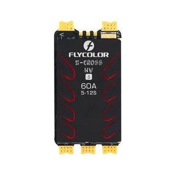 Flycolor X-Cross HV3 60A 5-12S Blheli_32 DSHOT1200 Безщітковий ESC для RC FPV гоночних дронів 900ebc1e78 фото