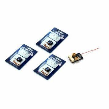 AEORC 3PCS Микро 1.7g Аналоговый сервопривод с RX14 Мини 4CH приемником и интегрированным 5A/1S щеточным ESC для микровнутреннего самолета с поддержкой S-FHSS DSMX/2 Frsky D16 FlySky AFHDS 2A b7971b7f72 фото