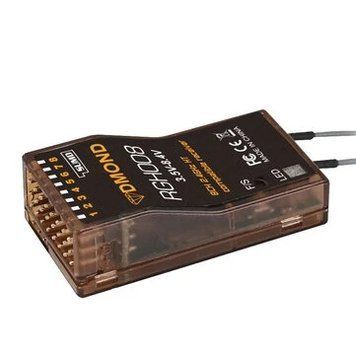 DMOND RGH008 2.4 ГГц 8CH Полный Диапазон Телеметрии RC Приемник Comaptible Graupner HOTT+SUMD Система Поддержка Обратной Двусторонней Передачи Данных для RC Дрона e1db368395 фото